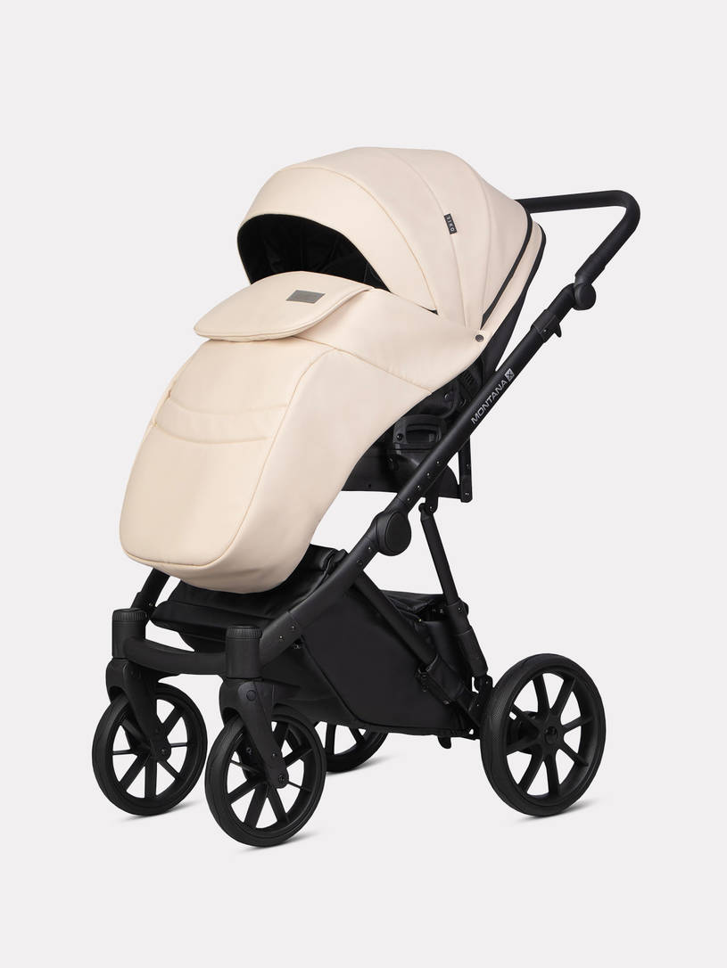 Коляска 3 в 1 Riko Basic Montana X Ecco 15 Ivory beige