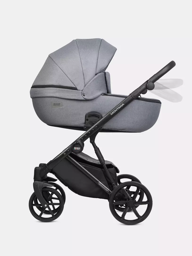Коляская 3 в 1 Riko Basic Montana 2025 52 Grey
