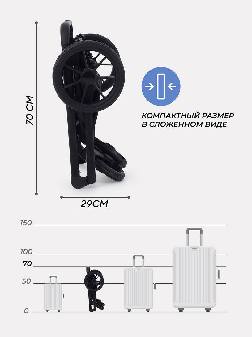Коляска 3 в 1 Rant Basic Nexus 2025 Graphite