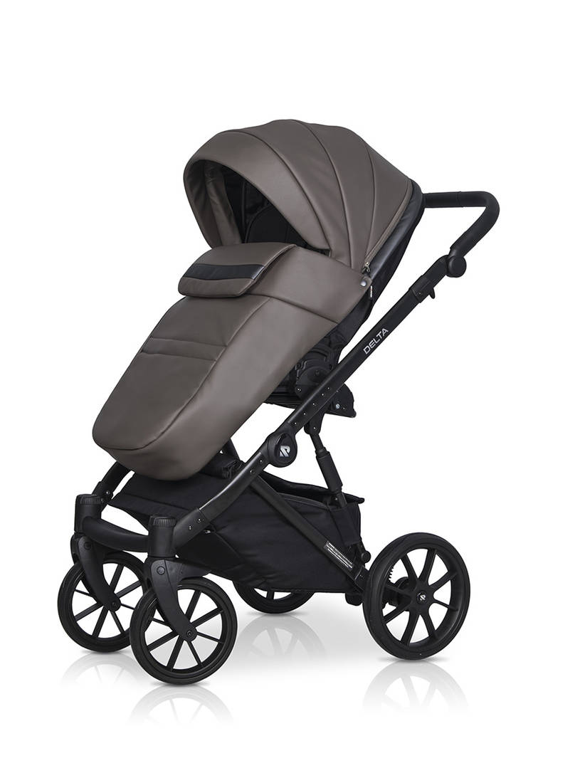 Коляска 2 в 1 RIKO BASIC DELTA ECCO 12 Mokka
