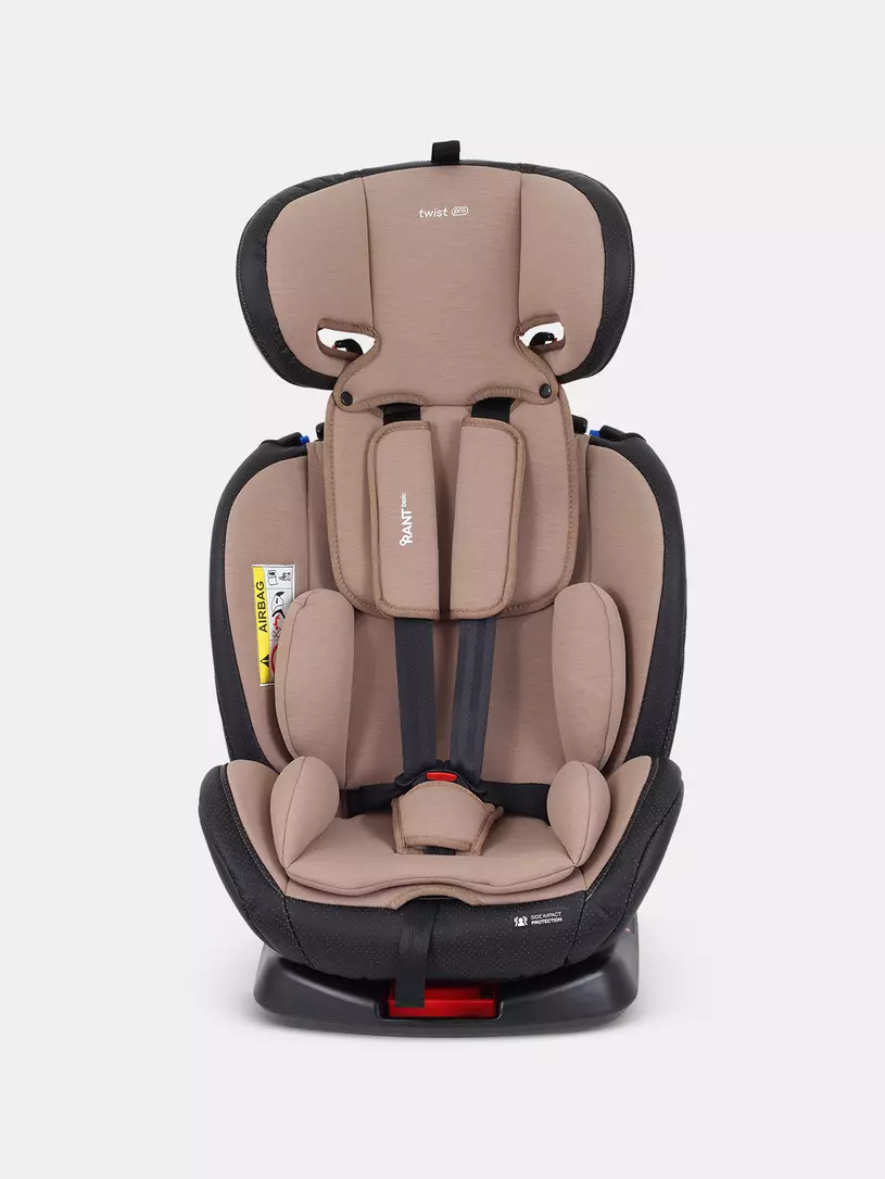 Автокресло Rant Basic Twist Pro Isofix 0/1/2/3 (0-36 кг) Beige