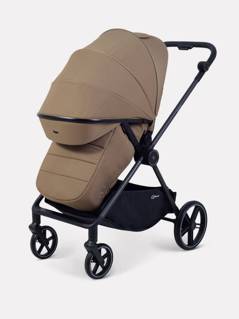 Коляска прогулочная Rant Nero Carbon Beige