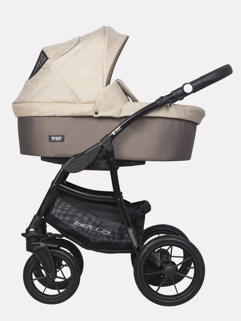 Коляска 2 в 1 Riko Basic Bella 06 бежевый