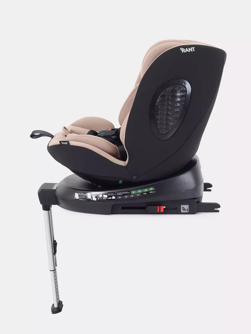 Автокресло Rant Helix isofix группа 0/1/2/3 (40-150 см; 0-36 кг), Beige