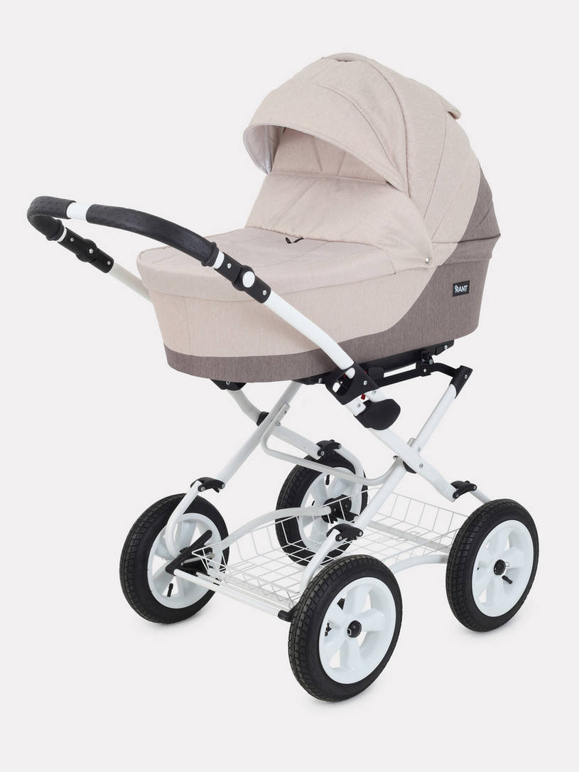 Коляска 2 в 1 Rant Siena Classic 10 коричнево-бежевый