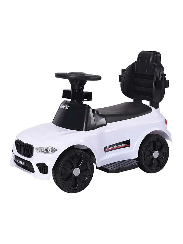 Детская каталка Sevillababy XM Racing 3 в 1 с ручкой 815-2 white/белый