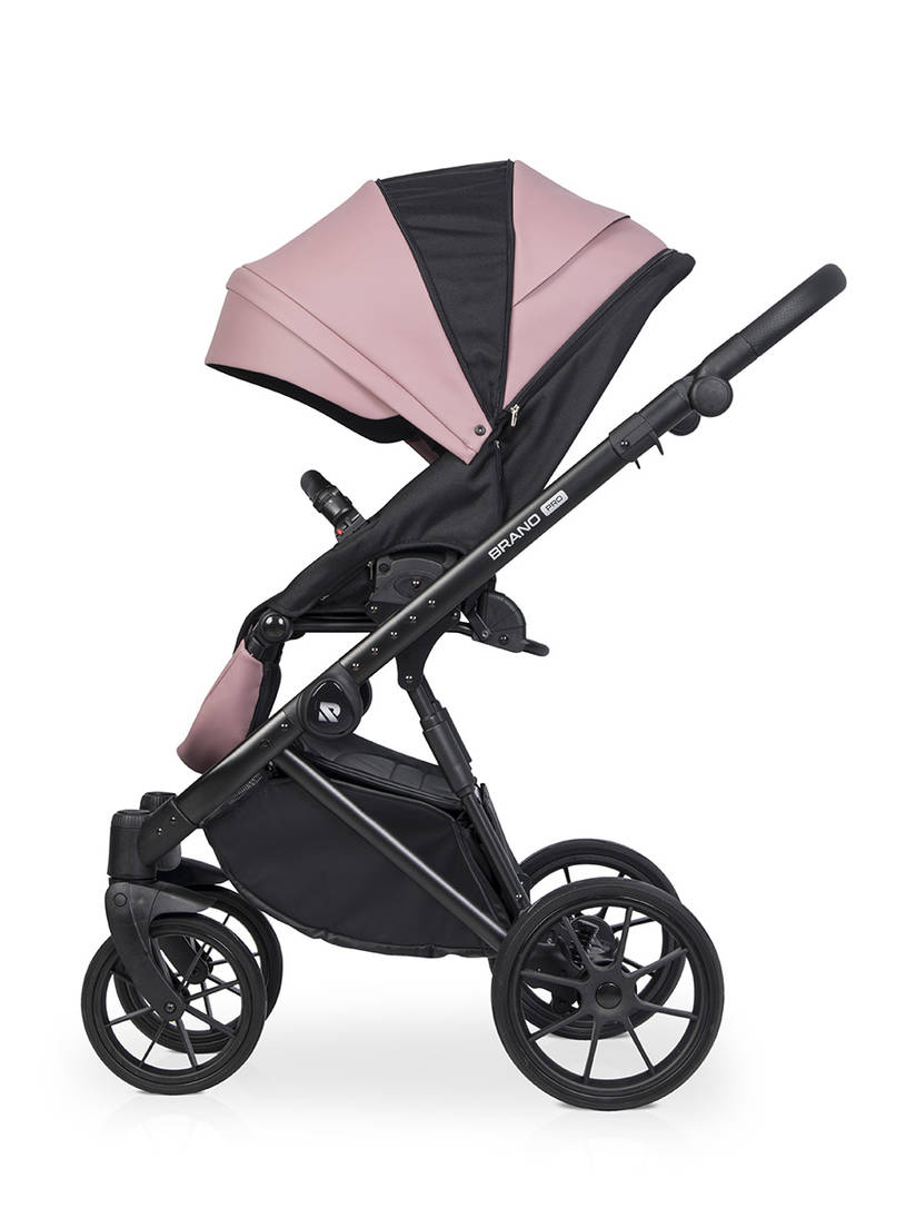 Коляска 2 в 1 Riko Brano Pro Energy pink