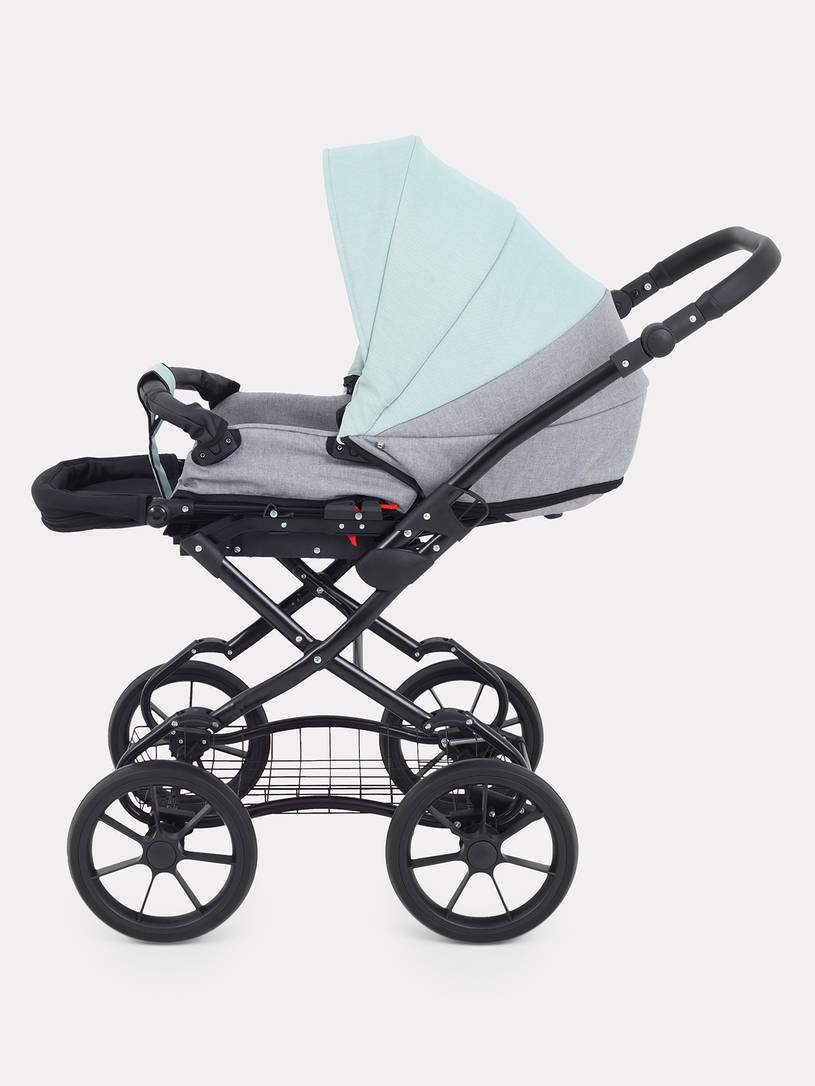 Коляска 2 в 1 Rant Dream Classic 2024 10 серый-ментоловый