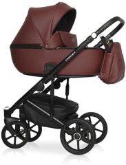 Коляска 3 в 1 Riko Basic Ozon 04 коричневый