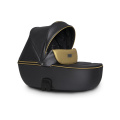 Коляска 2 в 1 Riko Basic Ozon Premium 34 чёрный-золотой