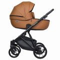 Коляска 2 в 1 Riko Basic Montana Ecco 18 caramel, коричневый