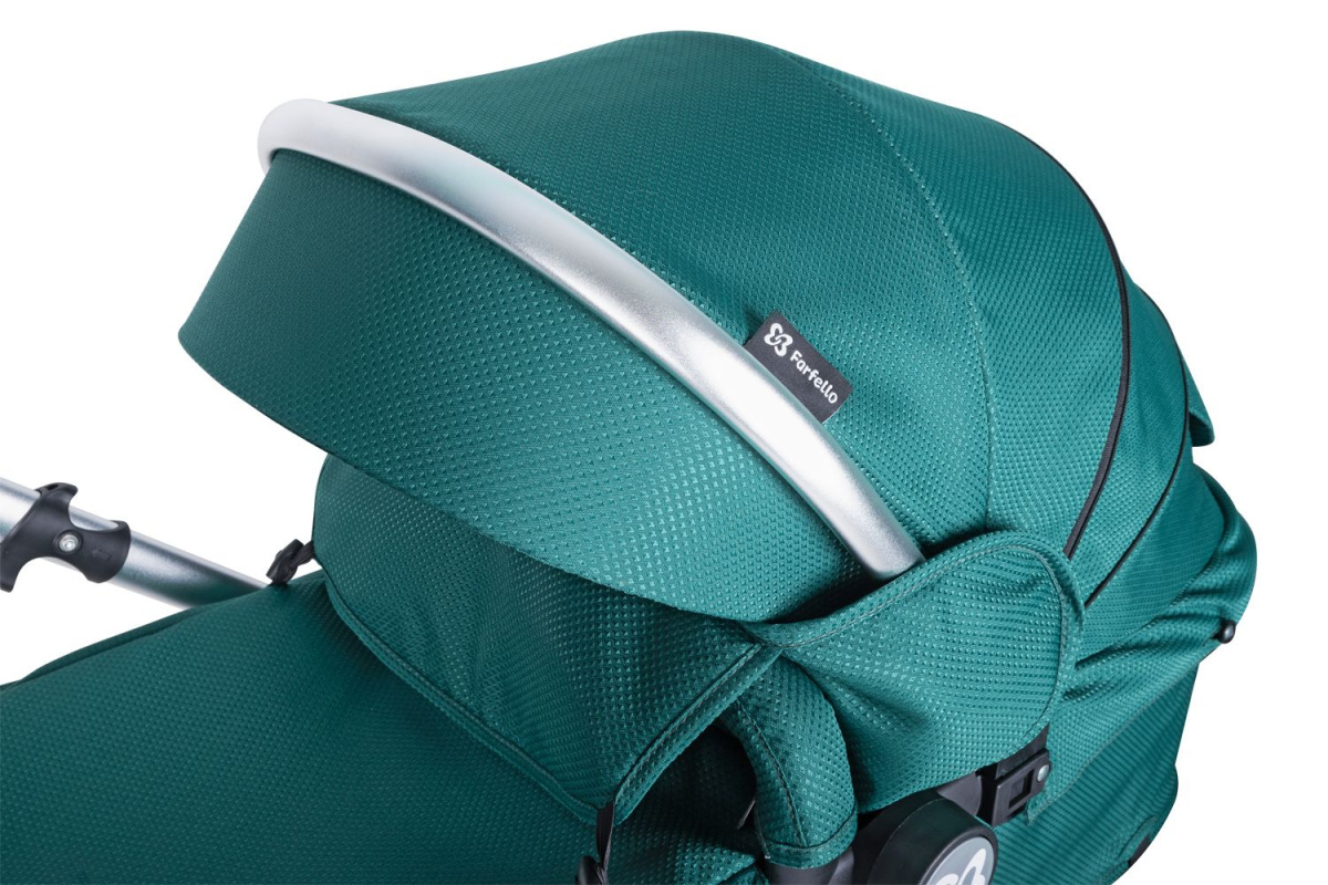 Коляска трансформер Farfello Diamond All-season (Бирюзовый)