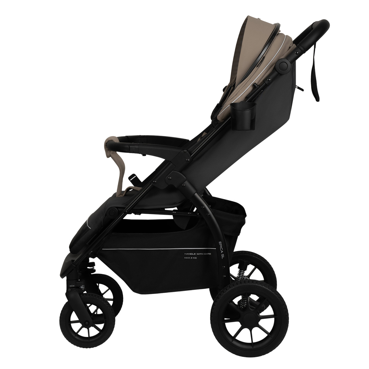 Коляска прогулочная Indigo EPICA SL, бежевый