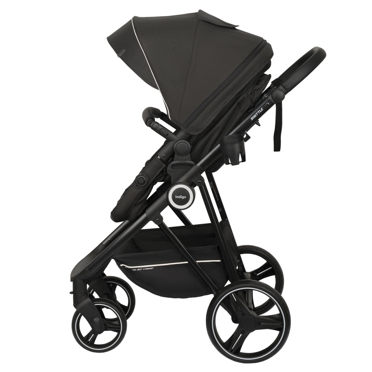 Коляска-трансформер Indigo SHUTTLE черный