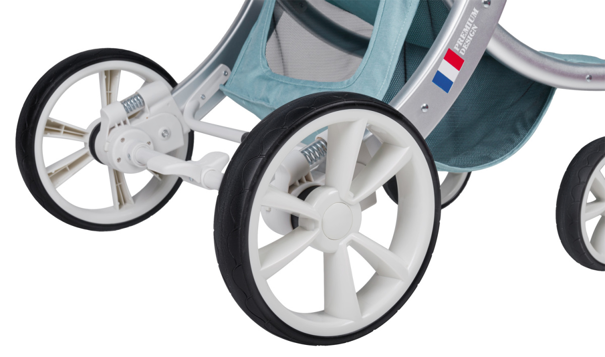 Коляска трансформер Farfello Aimile Original New Pearl (Мятный NDP-5)