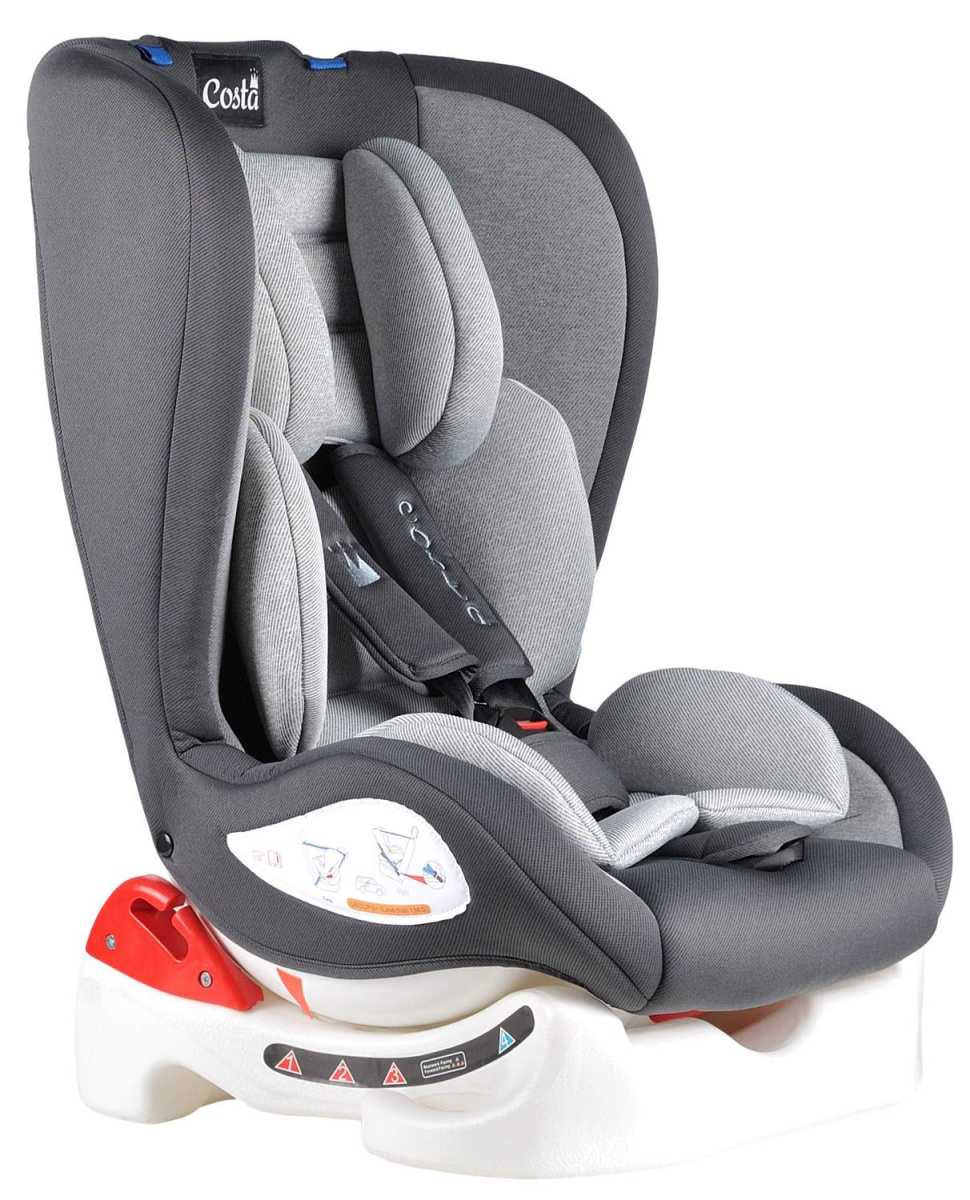 Автокресло детское Farfello CS-001 Серый/Тёмно-серый Dark gray/gray YB101Adgg