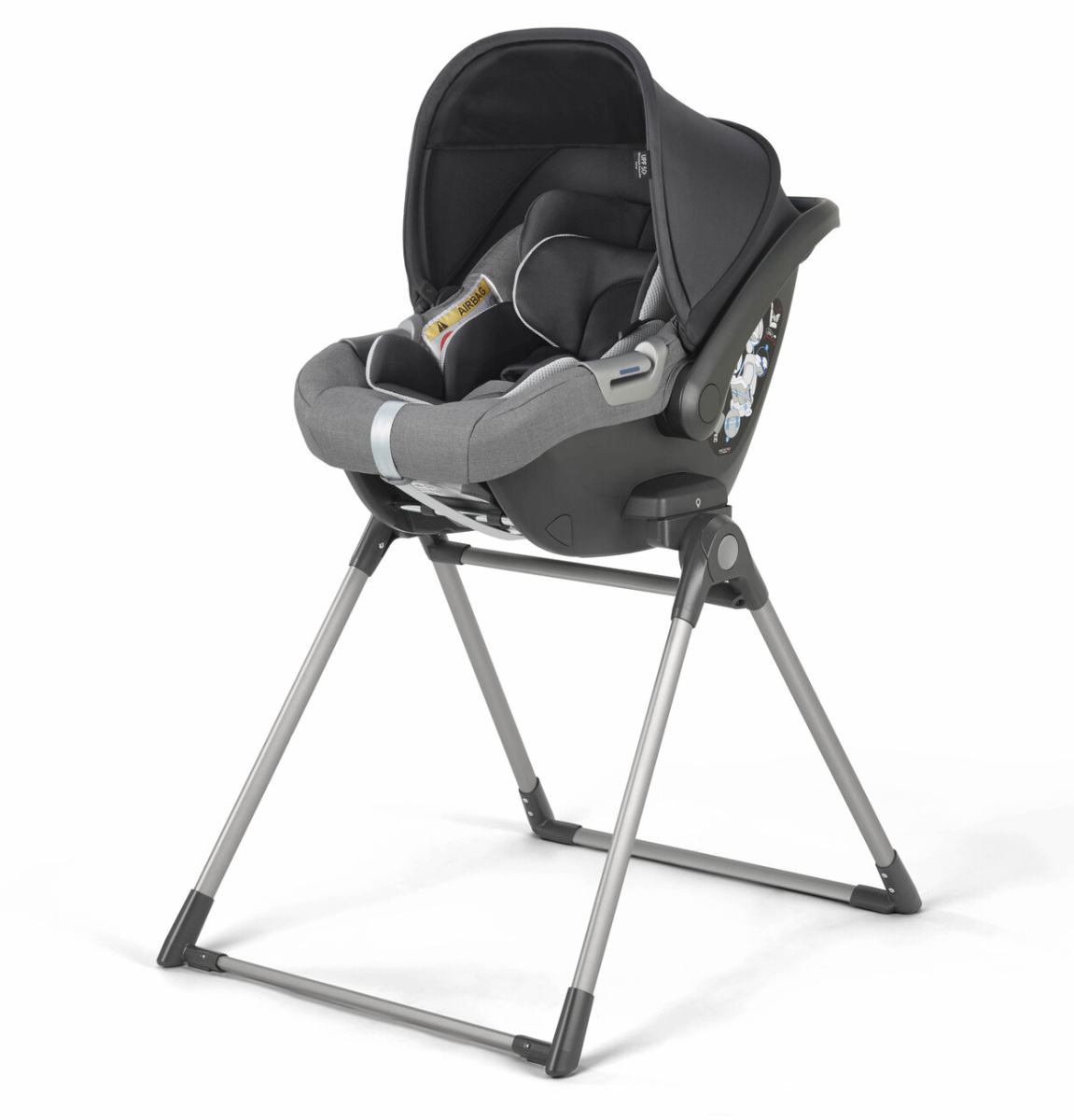 Коляска 3 в 1 Inglesina Aptica с подставкой под люльку Stand Up, Kensington Grey