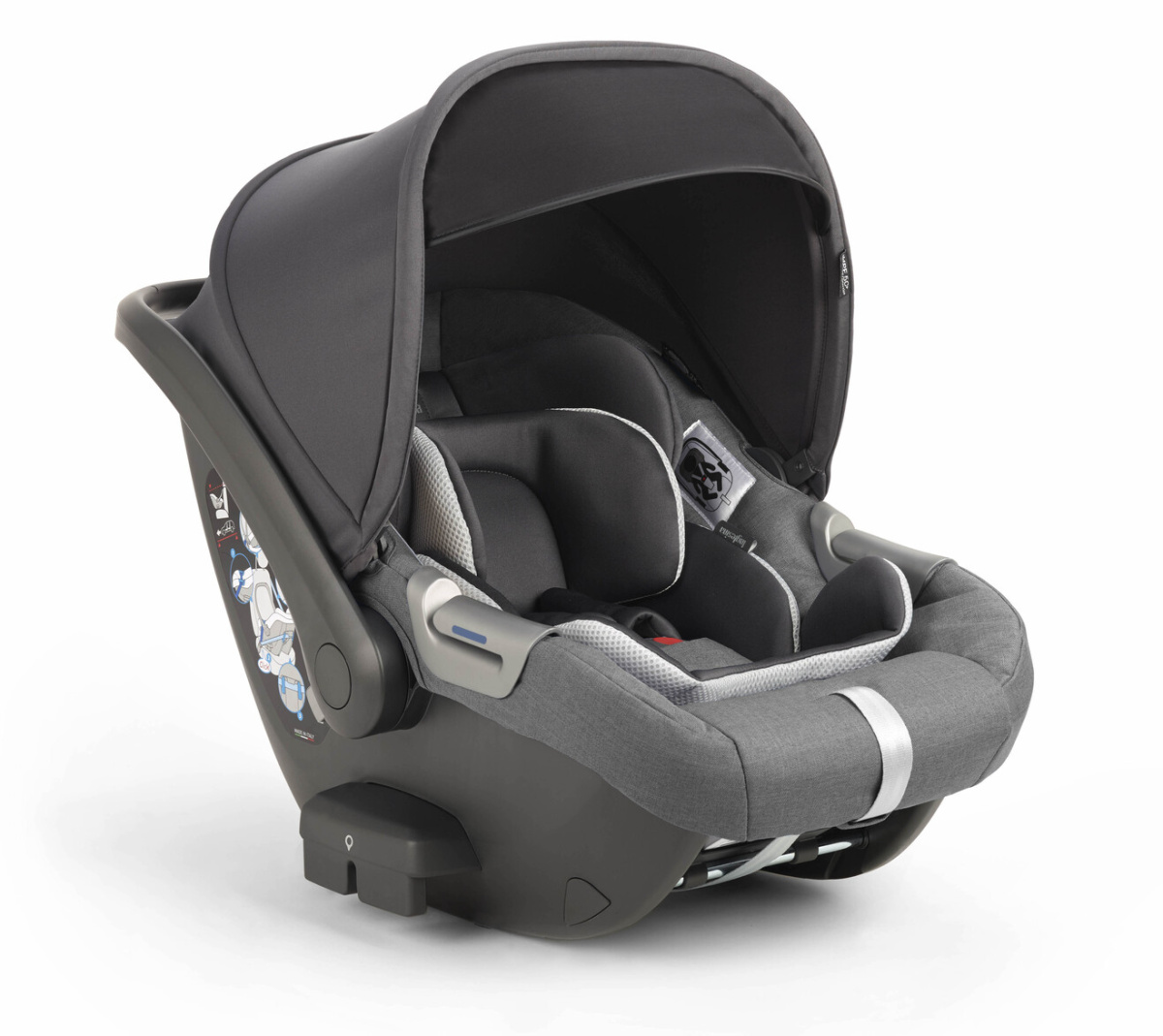 Коляска 3 в 1 Inglesina Aptica с подставкой под люльку Stand Up, Kensington Grey
