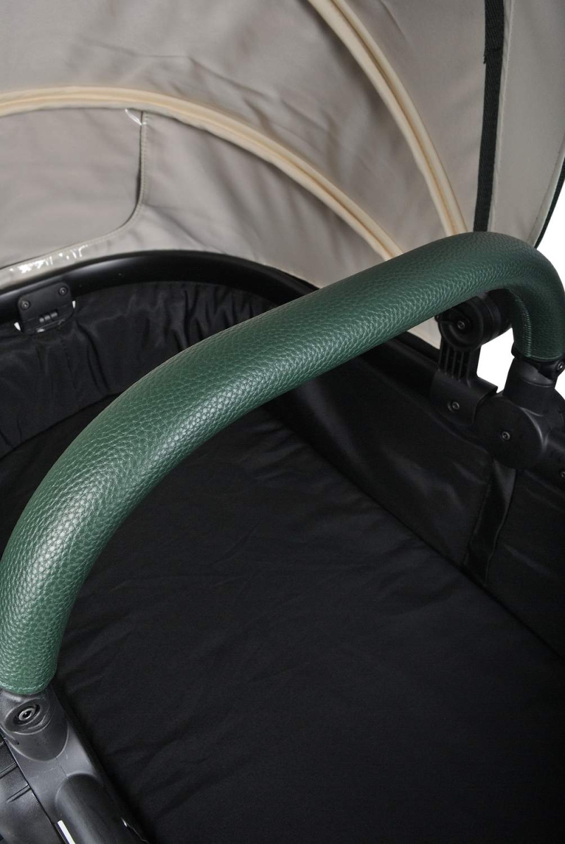 Коляска 2в1 Farfello Hot mama (Вечнозеленый)