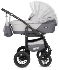 Коляска 3 в 1 Rant Siena 04 серый