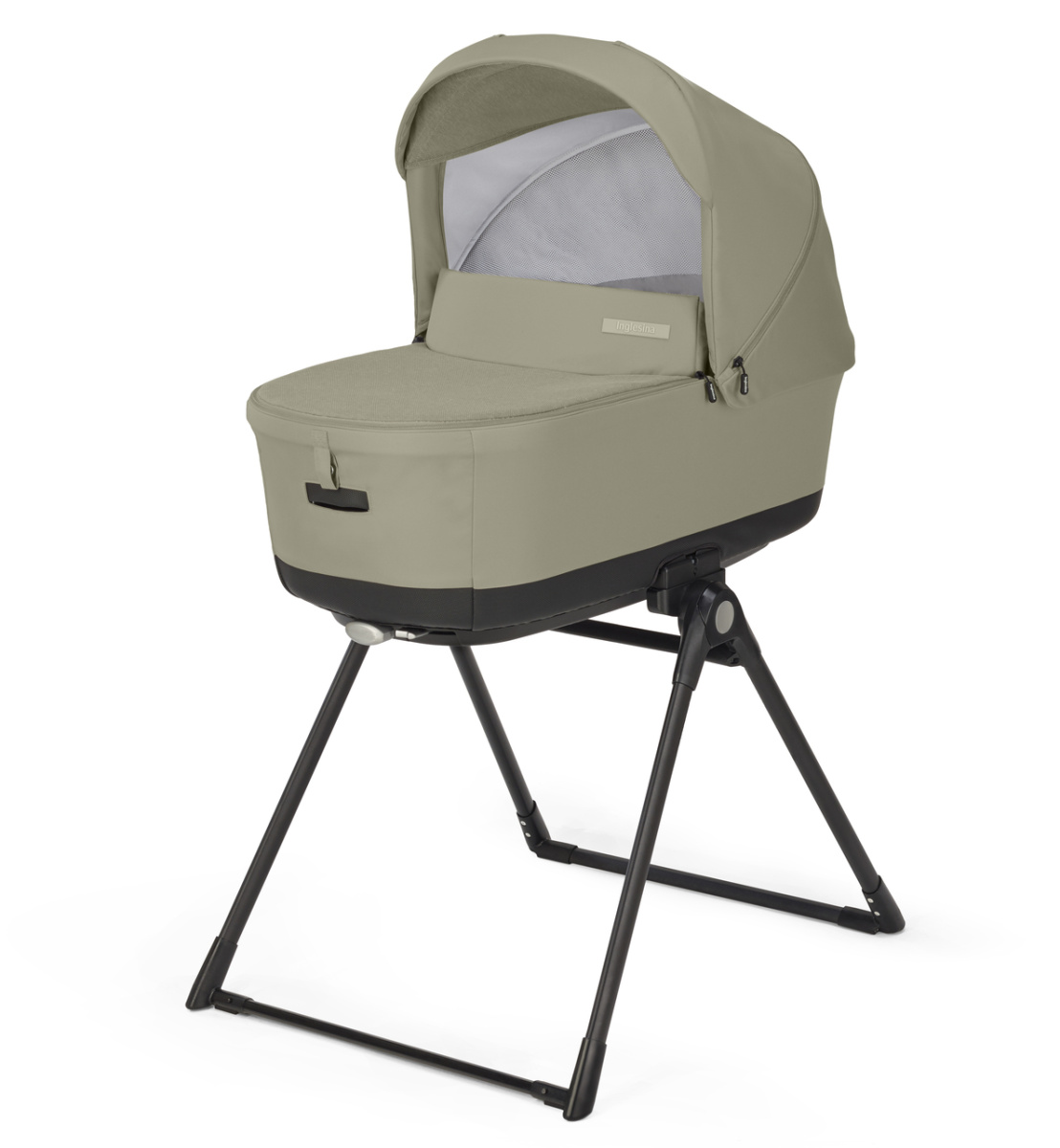 Коляска 3 в 1 Inglesina Electa с подставкой под люльку Stand Up, Nolita Beige