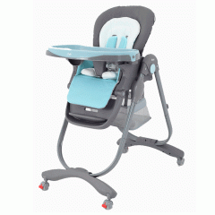 Стульчик для кормления Rant Cafe grey-blue