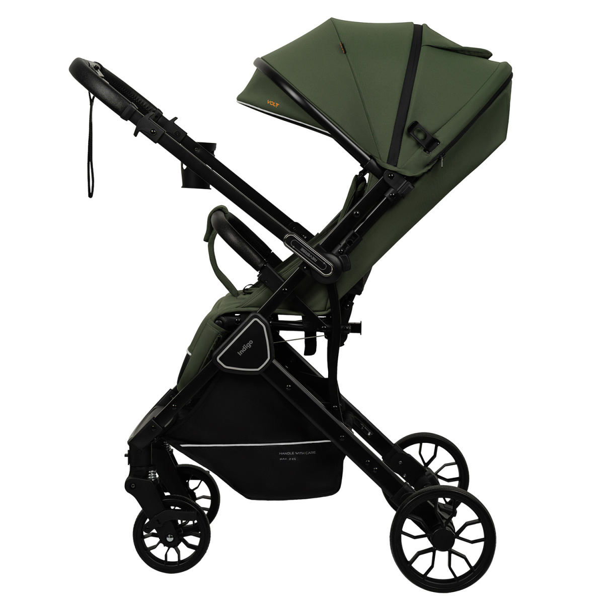 Коляска прогулочная Indigo VOLT зелёный