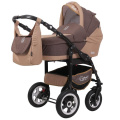 Коляска 2 в 1 Rant Fenix Len 05 коричнево-бежевый