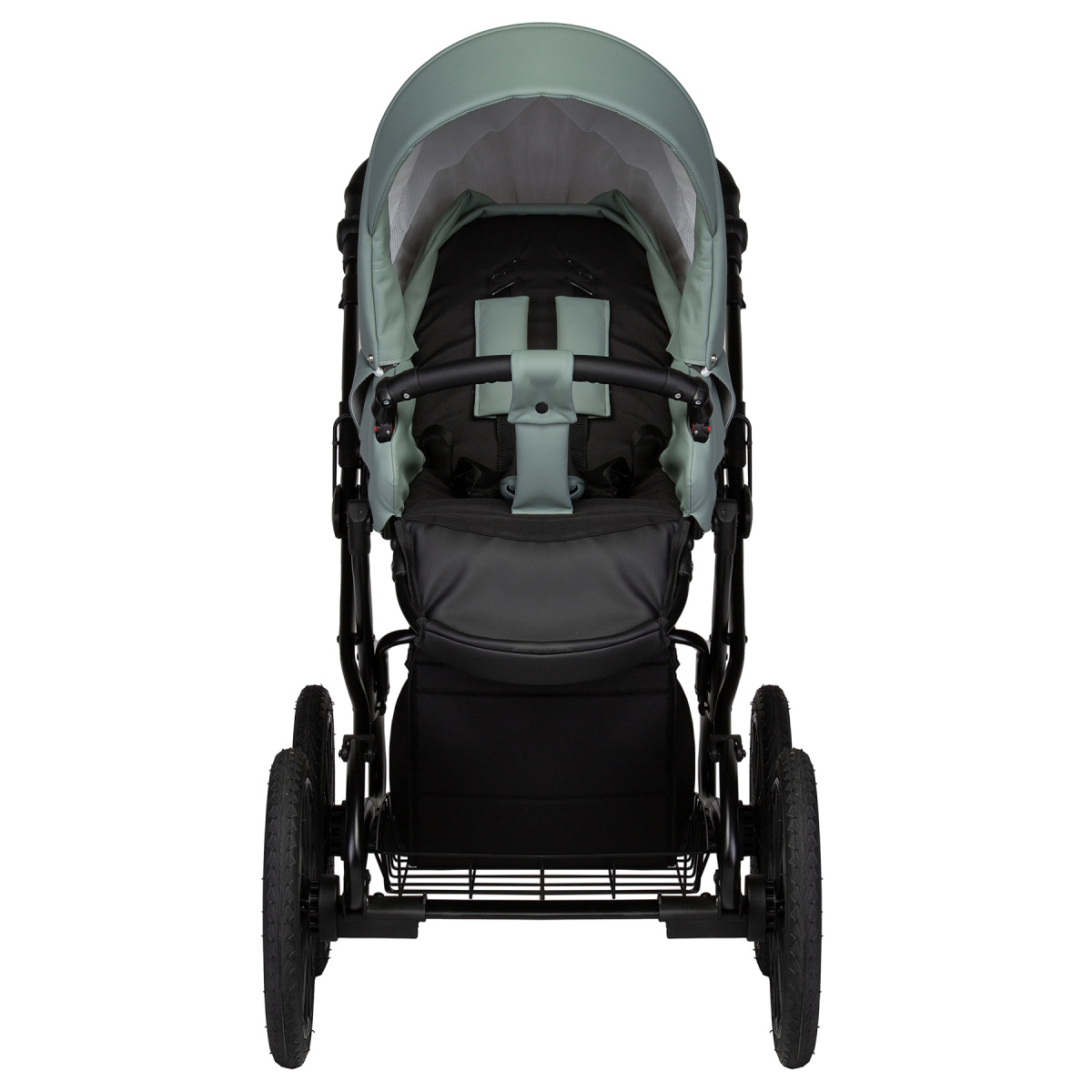 Коляска 2 в 1 Indigo MIO ECO Plus 14 - 03 (шалфей кожа)