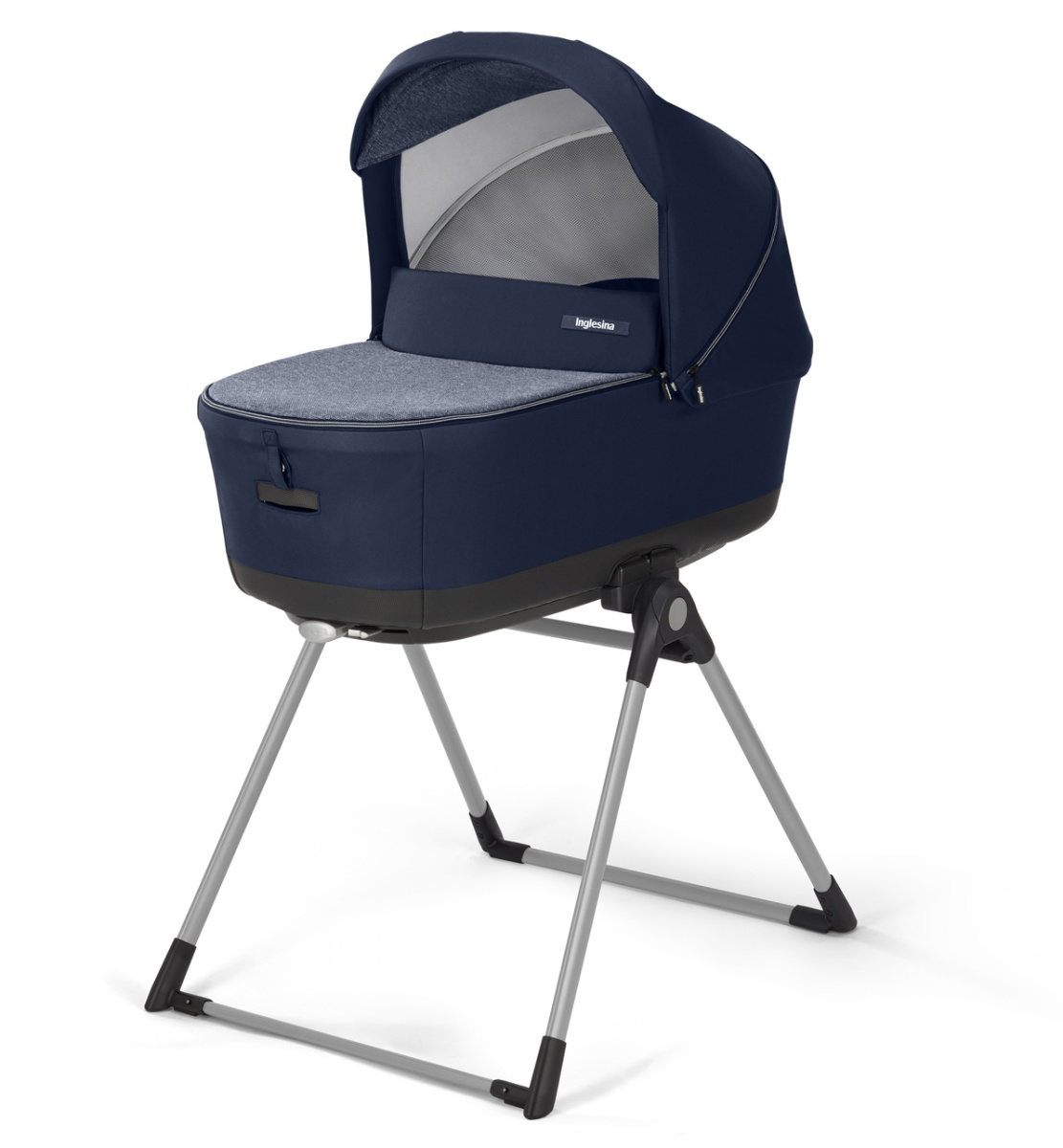 Коляска 2 в 1 Inglesina Electa с подставкой под люльку Stand Up, Soho Blue
