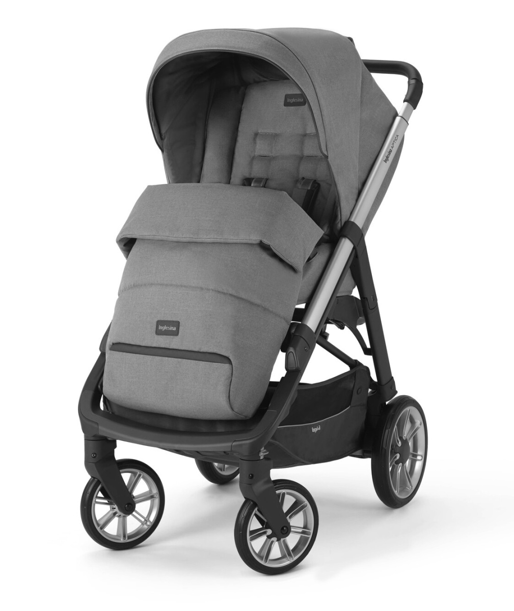 Коляска 2 в 1 Inglesina Aptica  с подставкой под люльку Stand Up, Kensington Grey