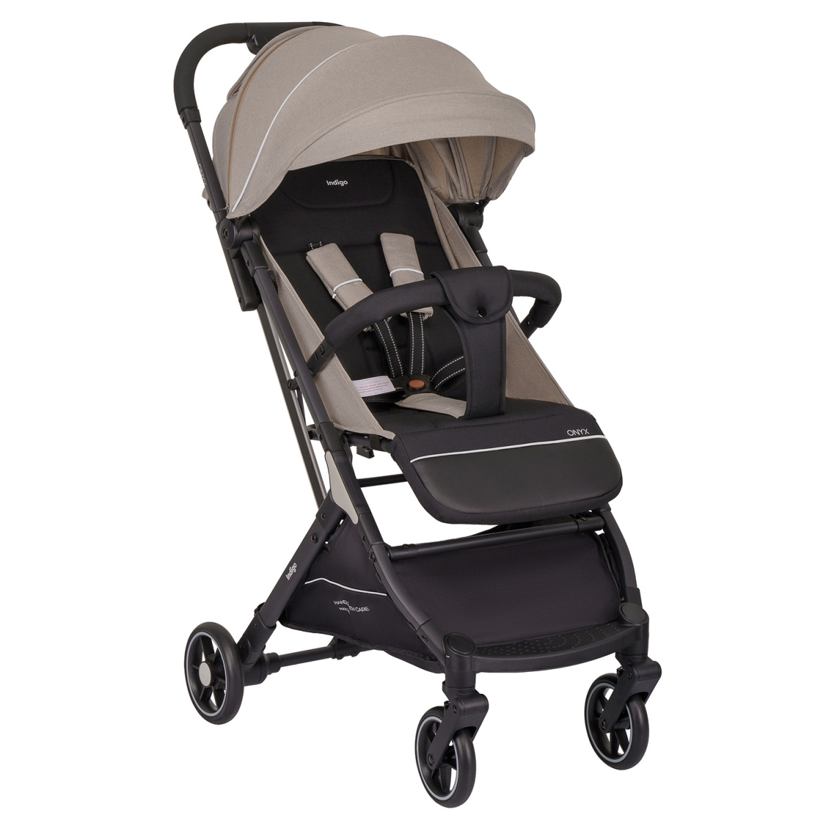 Коляска прогулочная Indigo ONYX бежевый