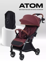 Коляска прогулочная Mowbaby Atom Cherry