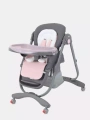 Стульчик для кормления Rant Cafe grey-pink