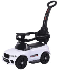 Детская каталка Sevillababy XM Racing 3 в 1 с ручкой 815-2 white/белый