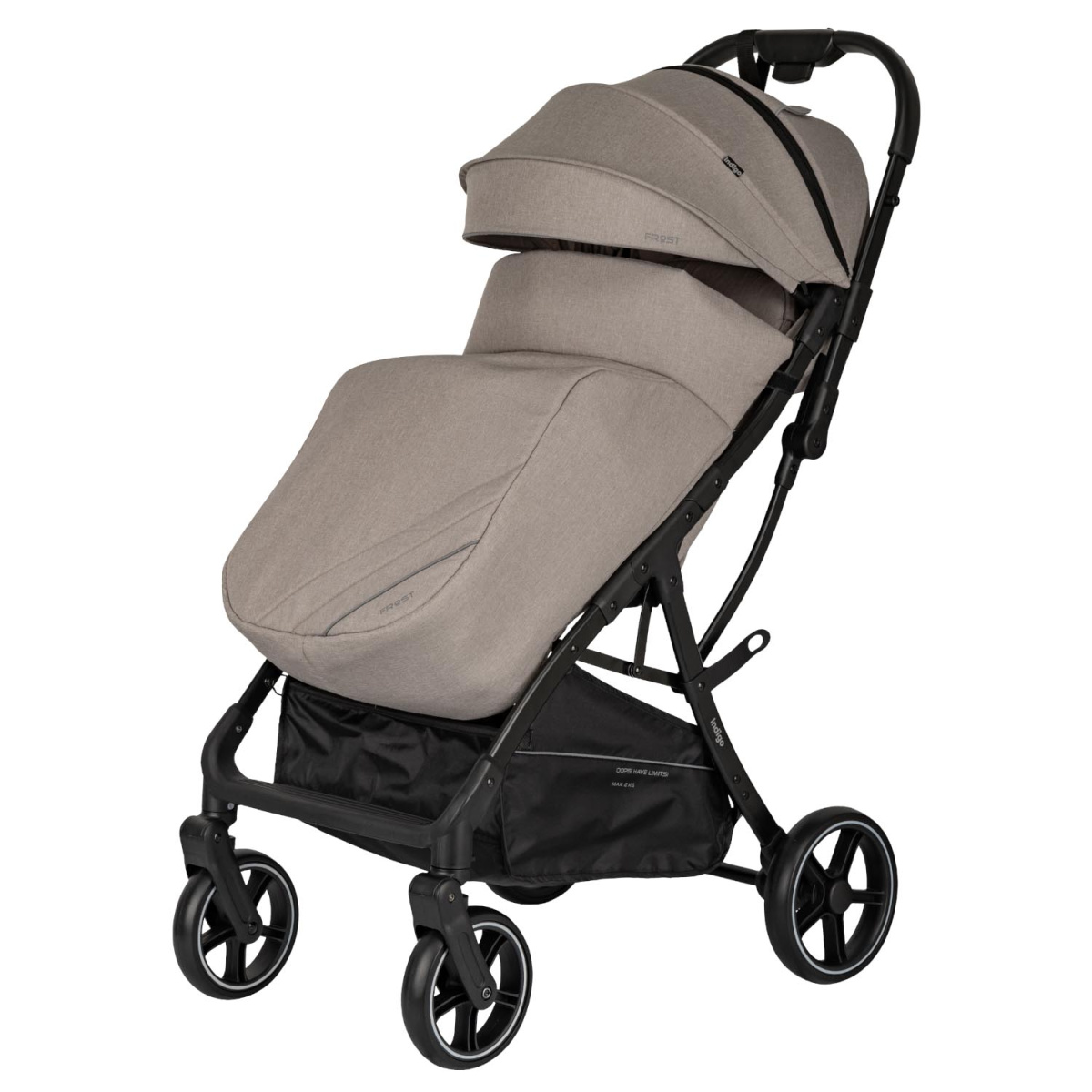 Коляска прогулочная Indigo FROST бежевый