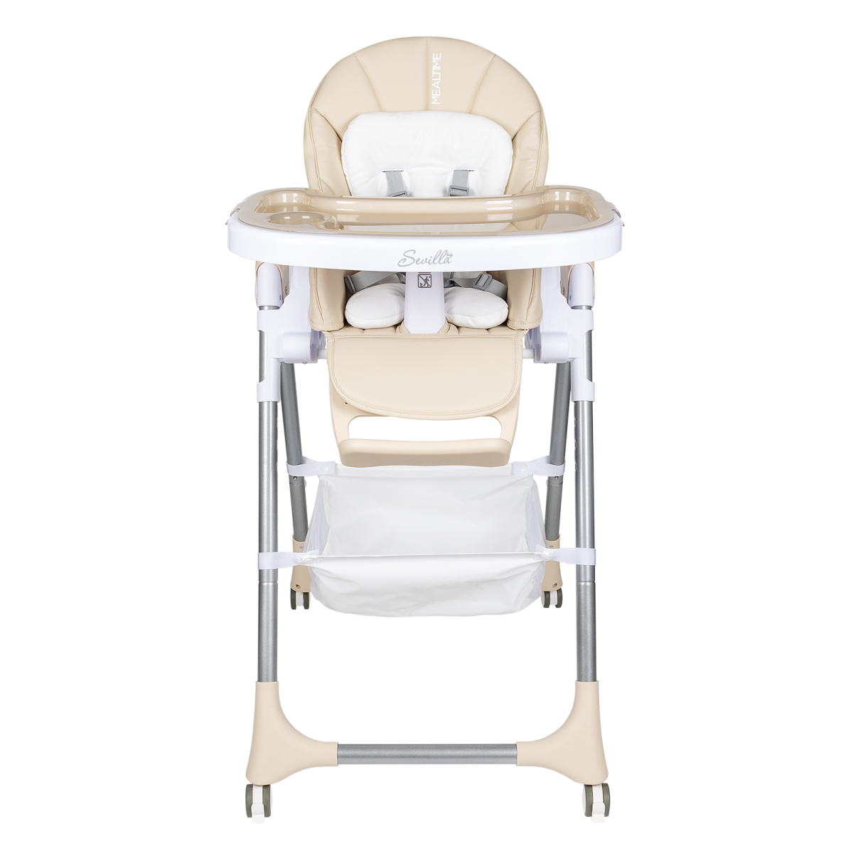 Стульчик для кормления Sevillababy Mealtime, Beige, бежевый