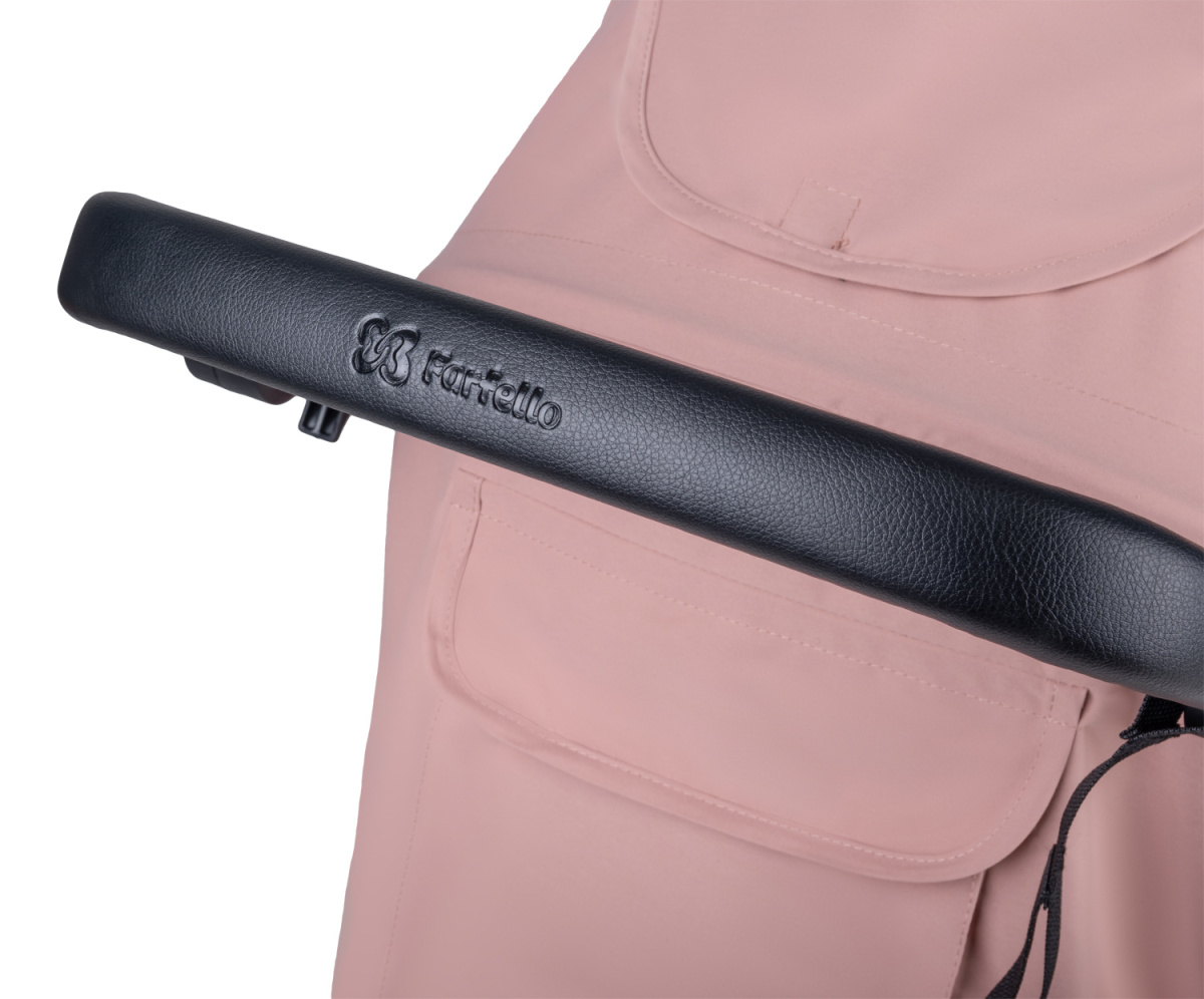 Коляска детская прогулочная Farfello Bino Angel Plus (Powdery/Пудровый)