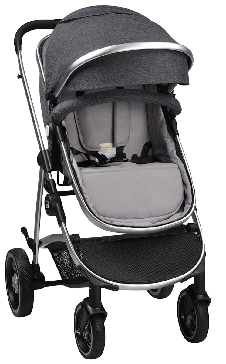 Коляска трансформер Farfello Pristina (Черный PS-15)