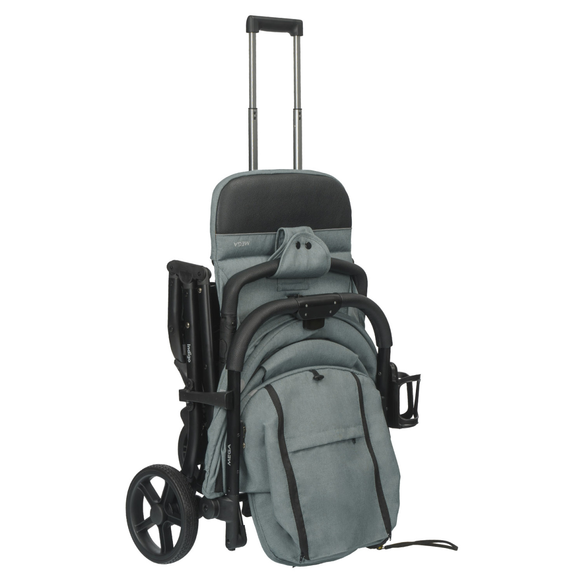 Коляска прогулочная Indigo MEGA зеленый