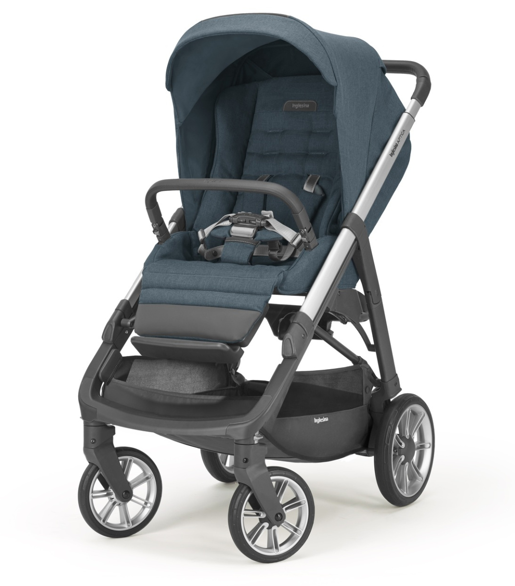 Коляска 3 в 1 Inglesina Aptica с подставкой под люльку Stand Up, Vancouver Blue