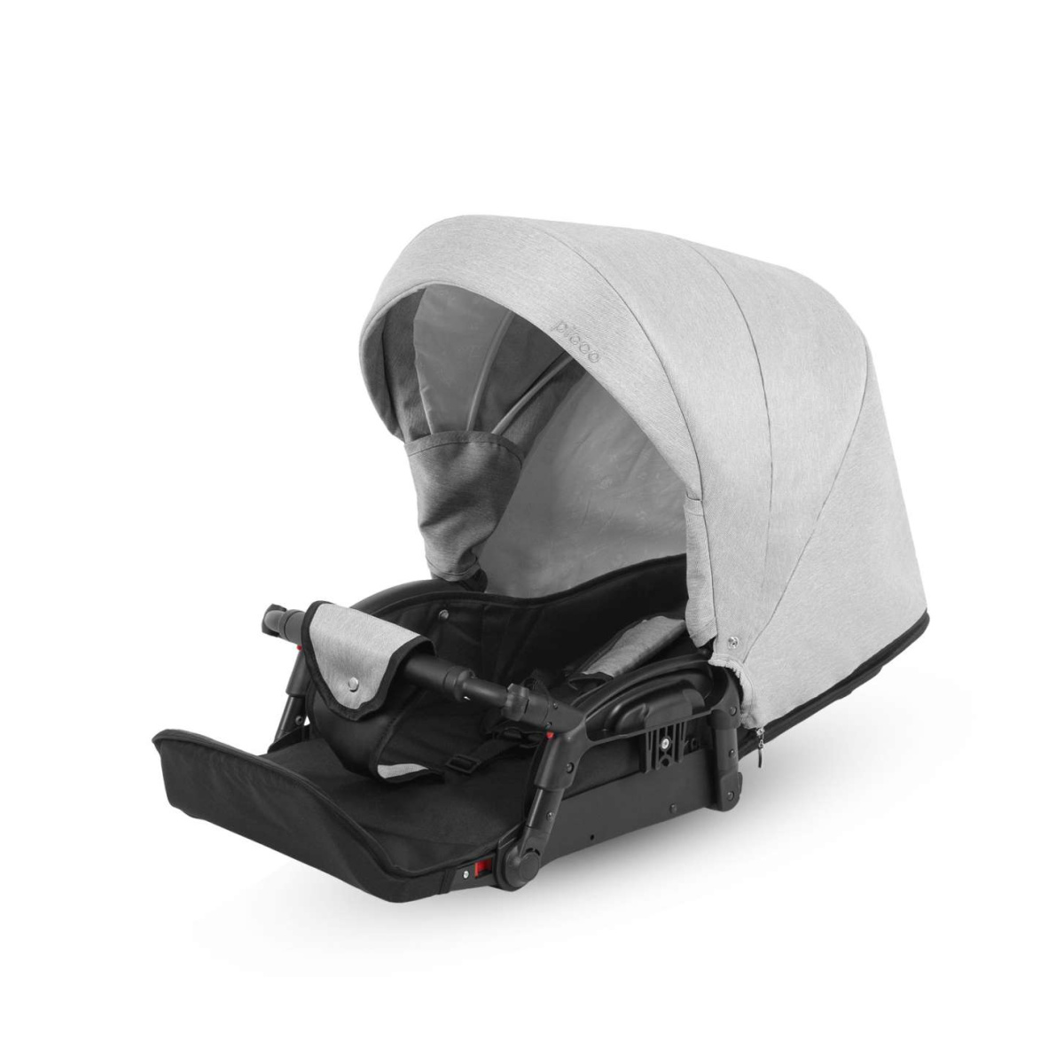 Коляска Camarelo Picco 2 в 1 светло-серый меланж