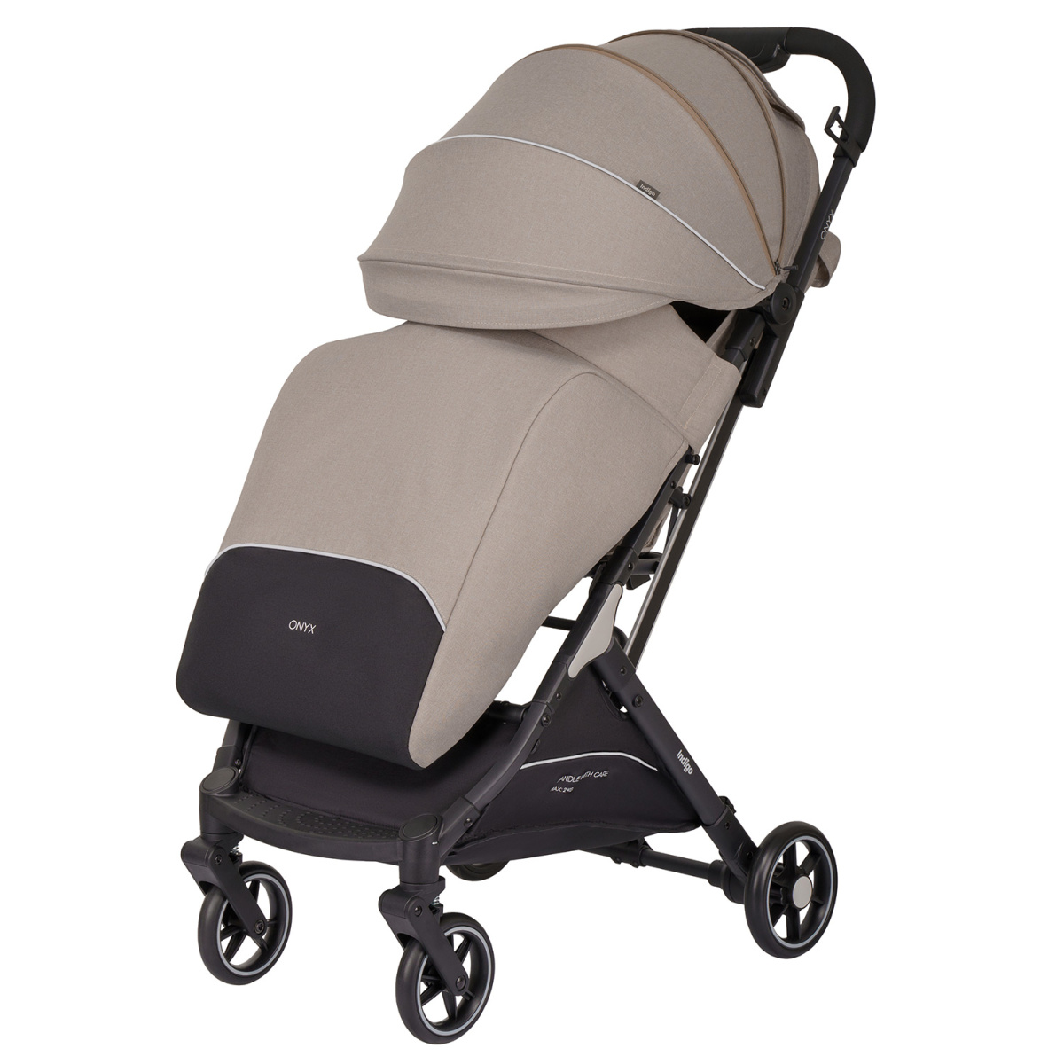 Коляска прогулочная Indigo ONYX бежевый