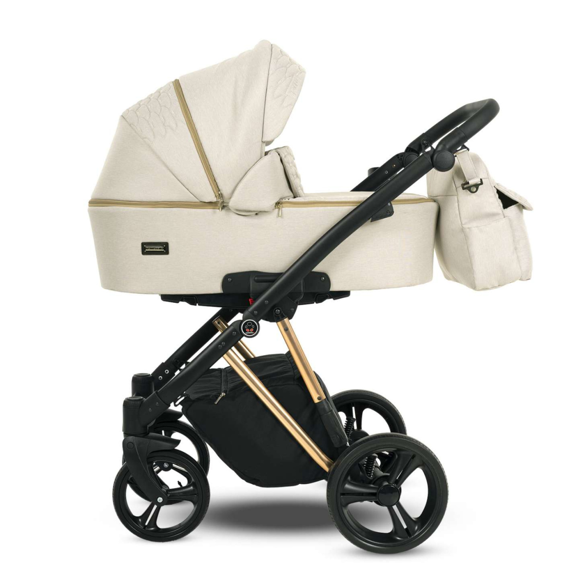 Коляска Camarelo Faro 2 в 1 светло-бежевый меланж