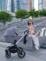 Коляска 2 в 1 MOWBaby ZOOM PU RA086 Silver Grey
