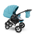 Коляска Camarelo Sevilla XSE 2 в 1 бирюзовый меланж