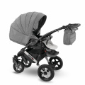 Коляска 2 в 1 Camarelo Sevilla, Темно-серый меланж