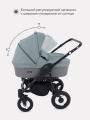 Коляска для двойни 2 в 1 Rant Dream Duo 06 серый-зеленый