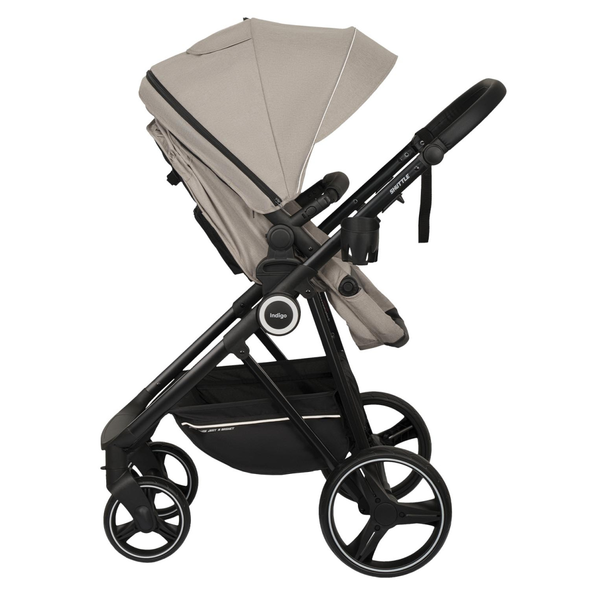 Коляска-трансформер Indigo SHUTTLE бежевый