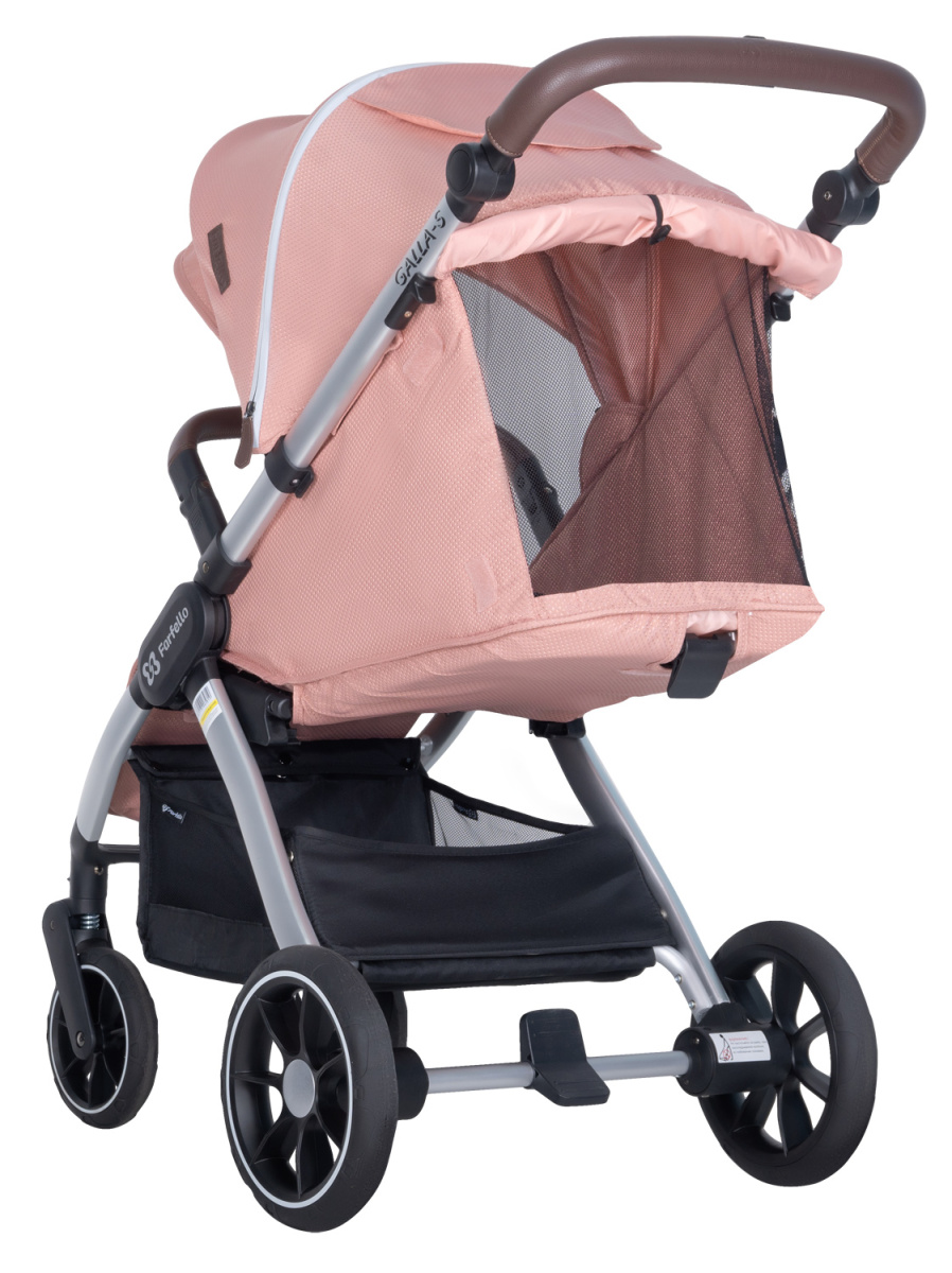 Коляска детская прогулочная Farfello Galla-S (Coral almond/Коралловый)